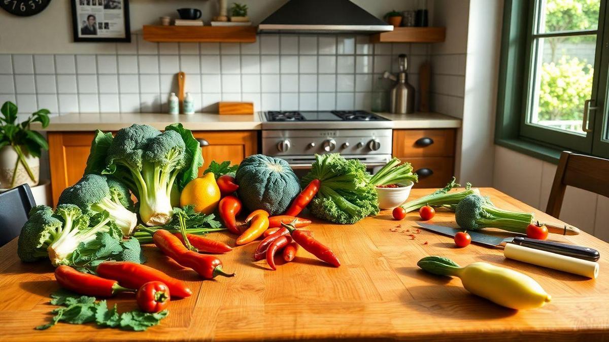 Técnicas de Preparo de Verduras