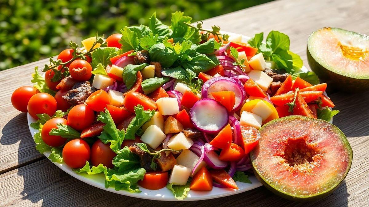 A Importância das Saladas na Dieta