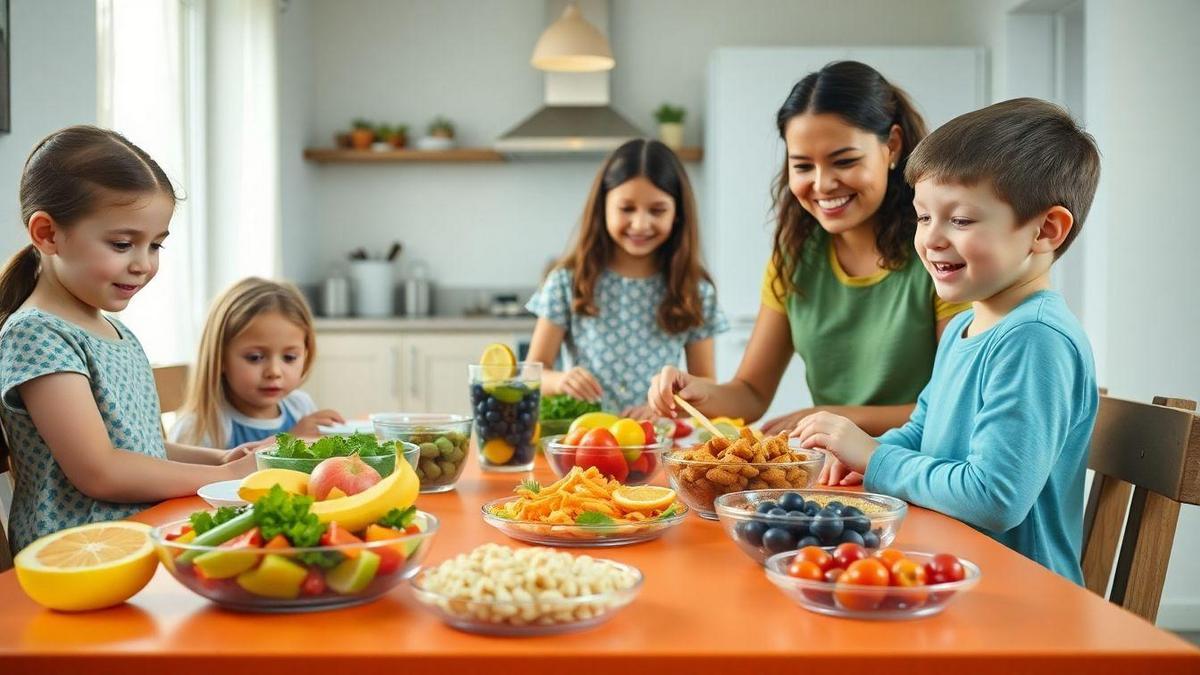 Alimentação saudável na infância