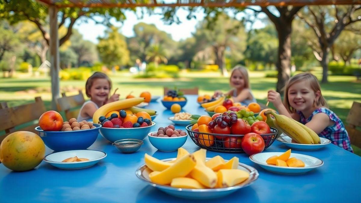 Benefícios das frutas na infância