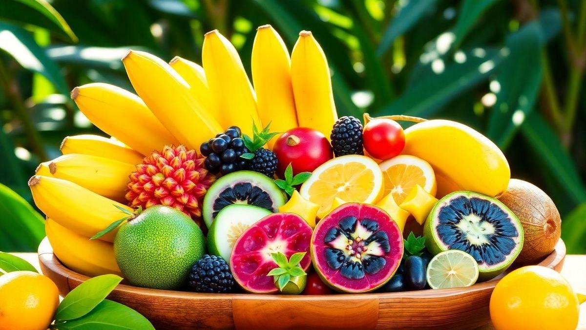 Frutas Exóticas que Elevam o Sabor da Banana