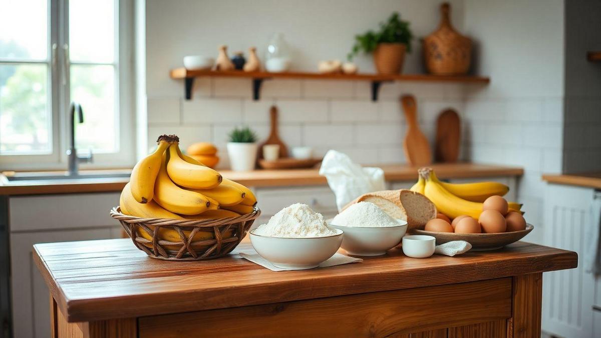 Ingredientes Essenciais para Fazer Pão de Banana