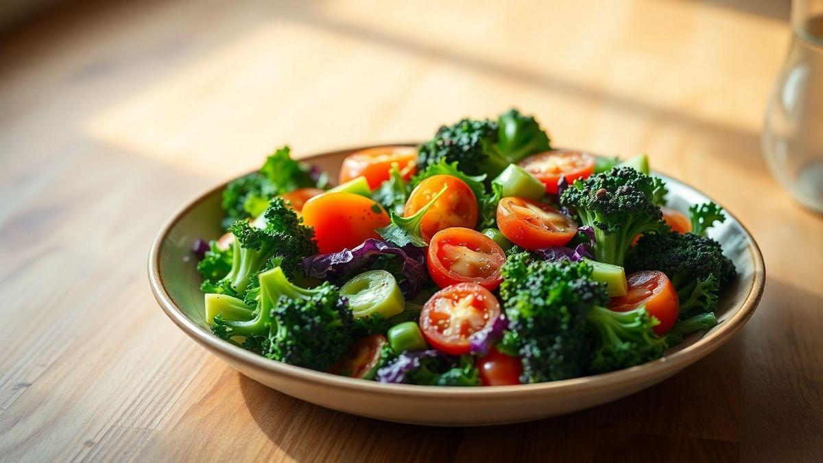 Verduras para coração saudável