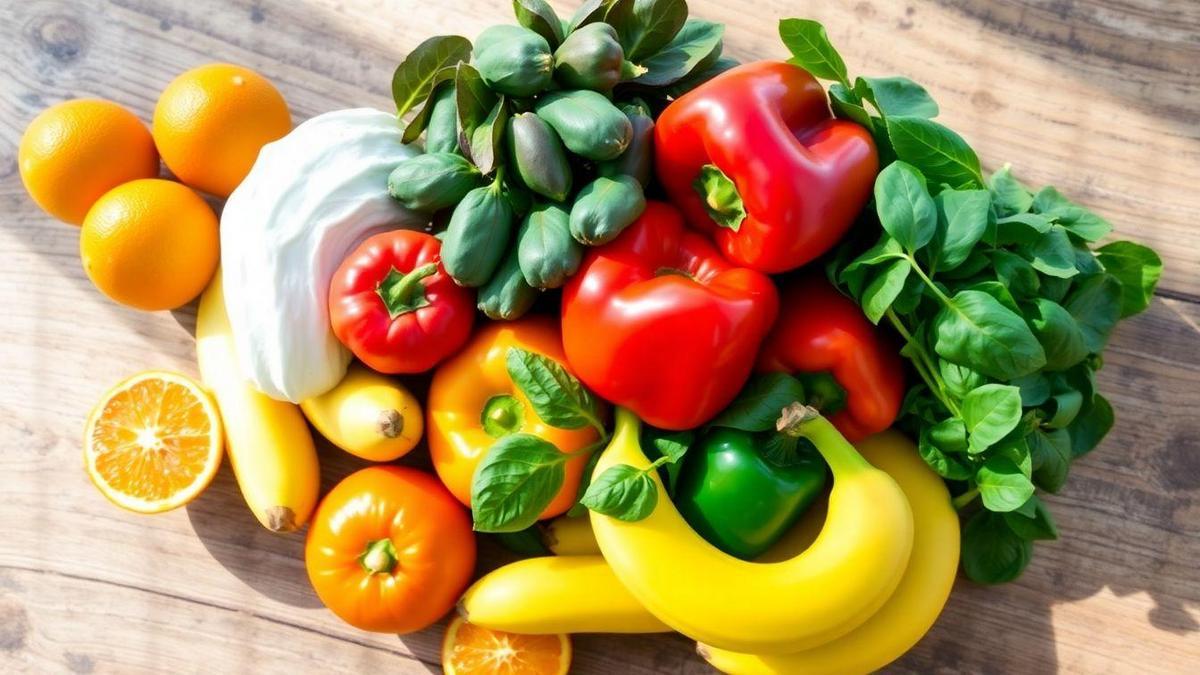 Vitaminas que Aumentam a Energia em Frutas e Verduras