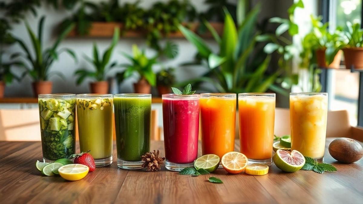 A Importância da Hidratação com Sucos Detox