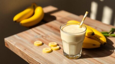 baixa-caloria-em-smoothies-de-banana-deliciosos