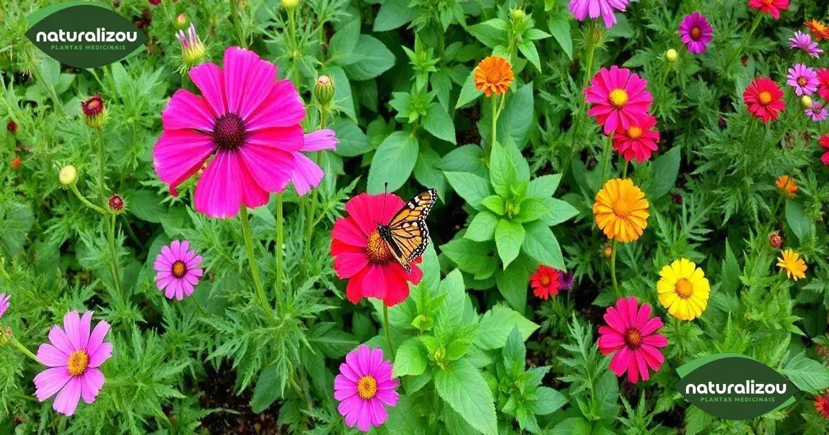 Como cultivar flores que atraem borboletas