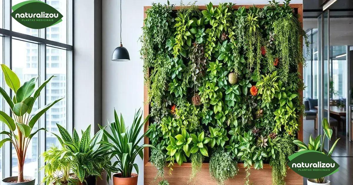 Como escolher as plantas ideais para o seu jardim vertical