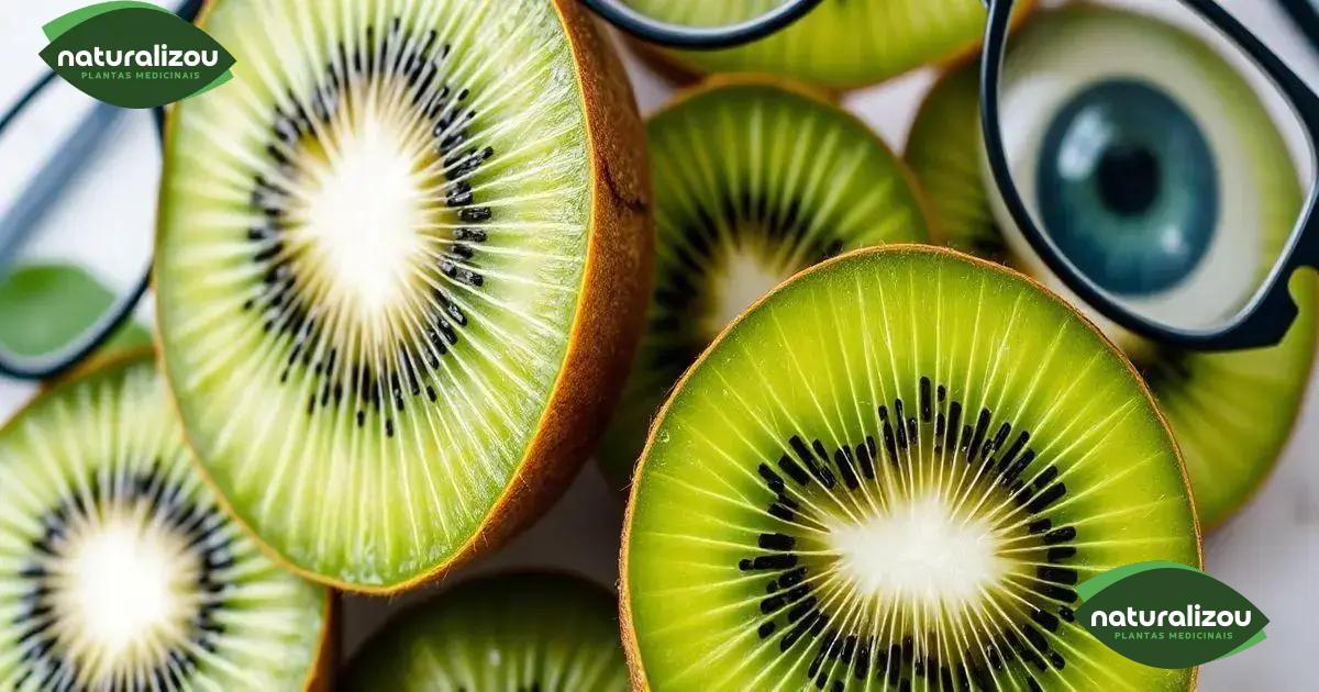 Como o kiwi beneficia a saúde ocular?