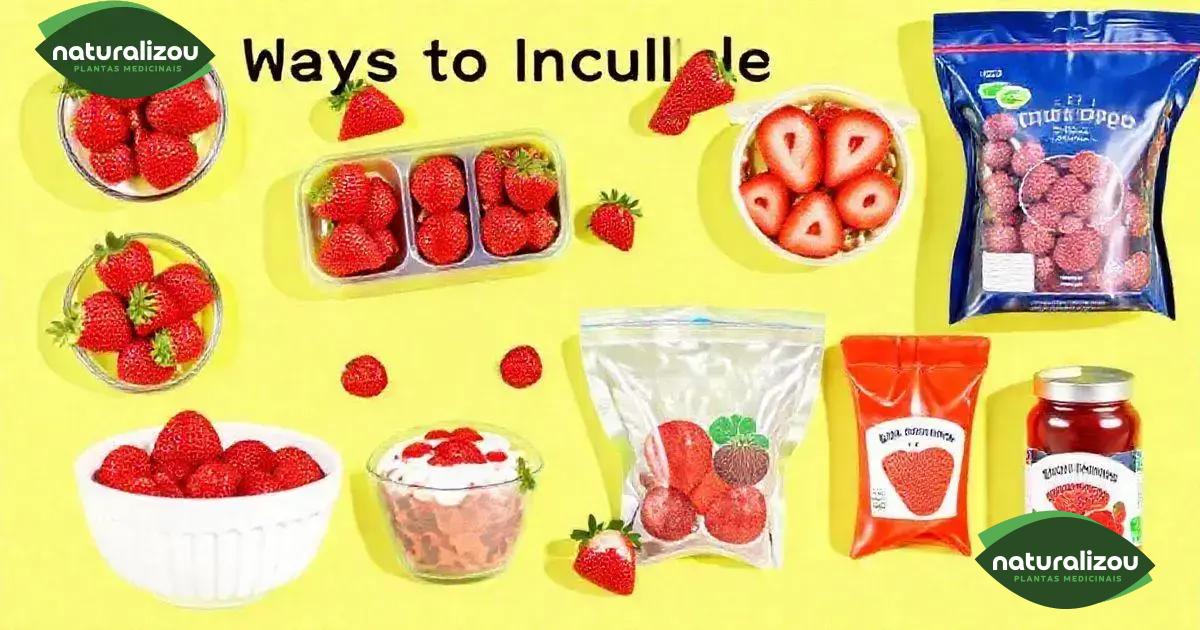 Dicas para incluir morango na dieta