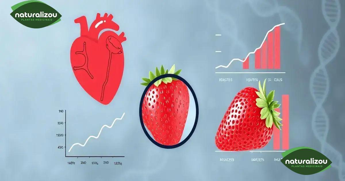 Estudos sobre morangos e saúde cardiovascular