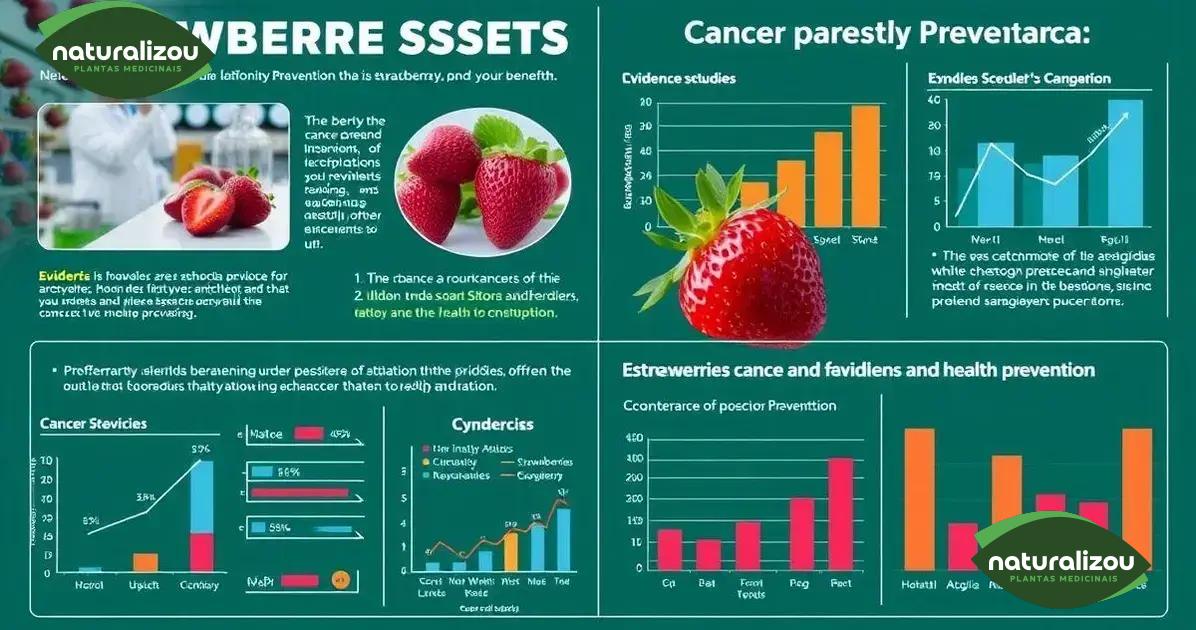 Estudos sobre o morango e câncer