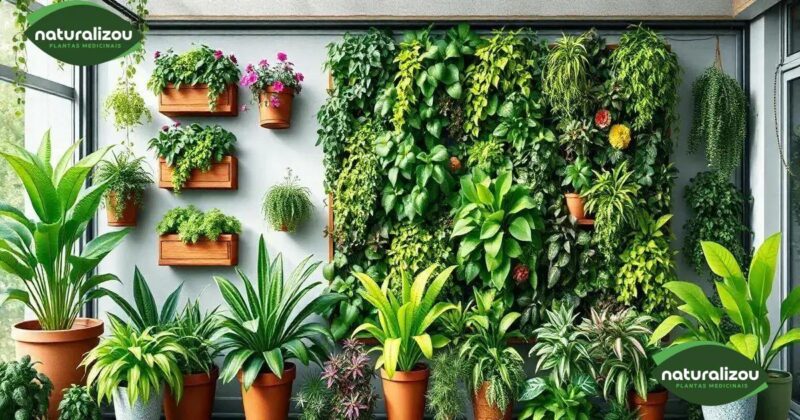 Jardins Verticais: 7 Soluções Práticas para seu Paisagismo