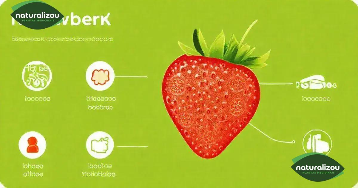 Nutrientes do morango que combatem o colesterol ruim
