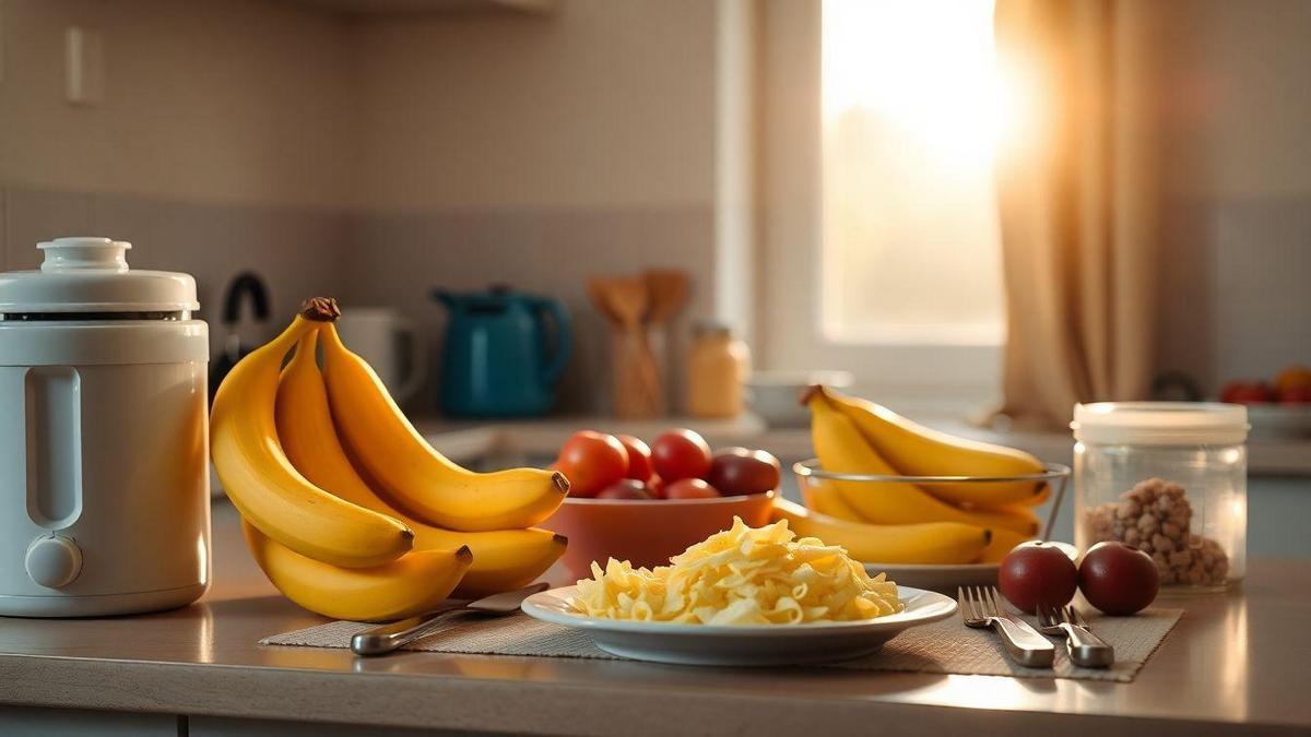 Passos Simples para Desidratar Bananas