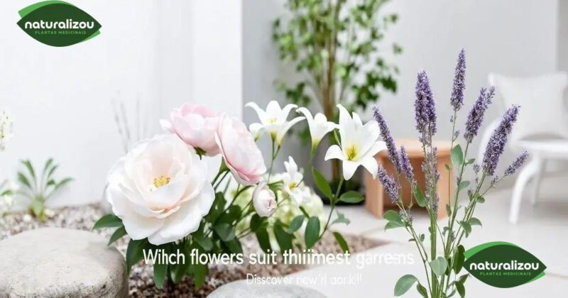 Quais flores combinam com jardins minimalistas? Descubra agora!