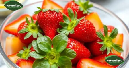 Receita de Salada de Frutas com Morango: Uma Repasto Ligeiro e Refrescante Receita de Salada de Frutas com Morango: Uma Refeição Leve e Refrescante