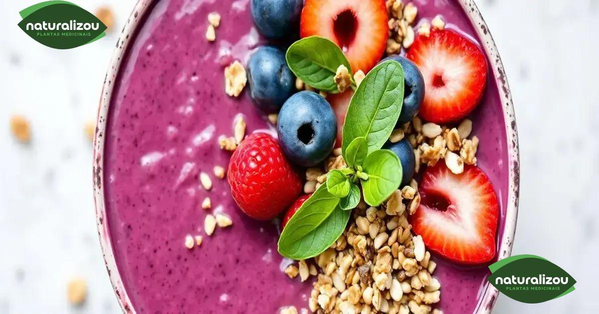 Receitas com açaí para potencializar antioxidantes