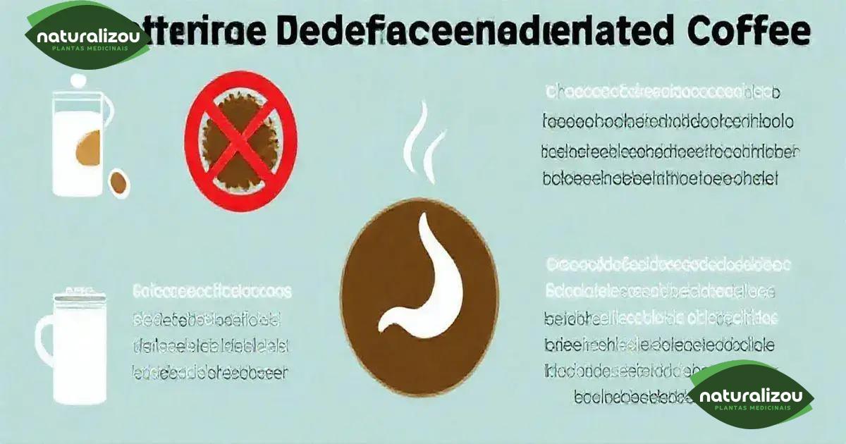 Riscos associados ao consumo de café descafeinado