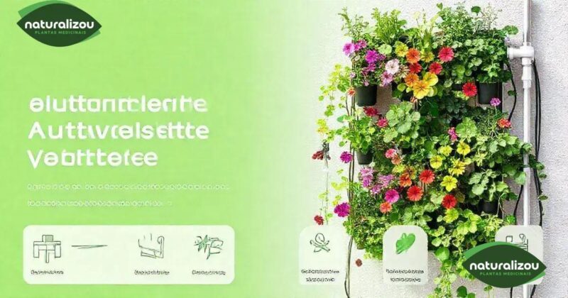 Uma vez que Montar um Jardim Vertical com Regadura Automática de Forma Simples Como Montar um Jardim Vertical com Irrigação Automática de Forma Simples