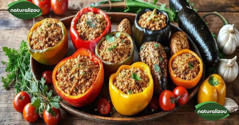 Uma vez que preparar legumes recheados assados no forno de maneira fácil Como preparar legumes recheados assados no forno de maneira fácil