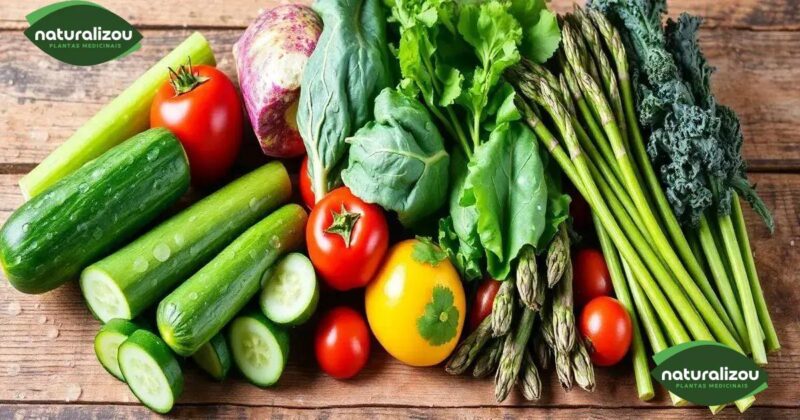 Verduras que ajudam no combate à retenção de líquidos: descubra agora!