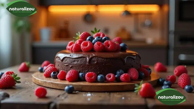 “Aprenda a Fazer um Bolo de Chocolate Sem Glúten” "Aprenda a Fazer um Bolo de Chocolate Sem Glúten"