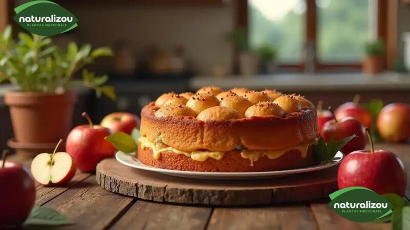 "Bolo de Maçã Saudável: Uma Receita Deliciosa e Nutritiva"