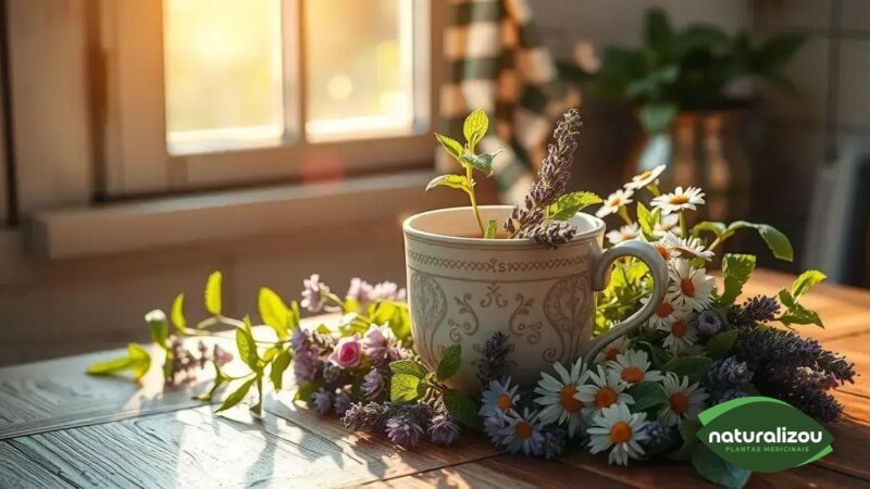 Chá aromático relaxante: Sinta o poder do natural