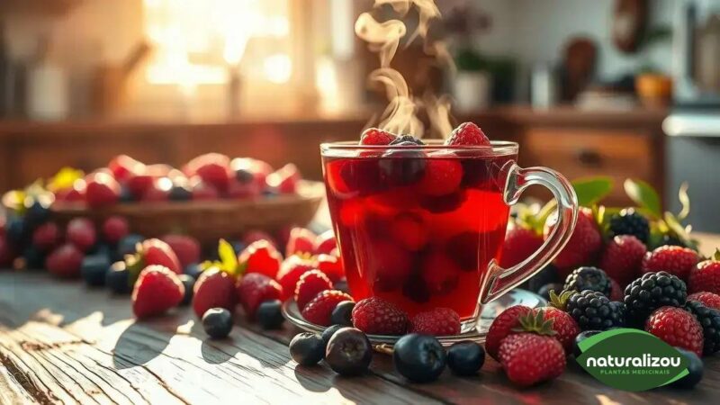 Chá de Frutas Vermelhas: Descubra seus Benefícios Incríveis Chá de Frutas Vermelhas: Descubra seus Benefícios Incríveis