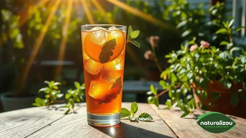 Chá Gelado Refrescante: A Bebida do Verão