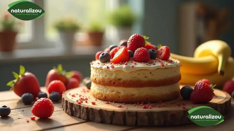 "Como Fazer um Bolo Saudável Sem Açúcar"