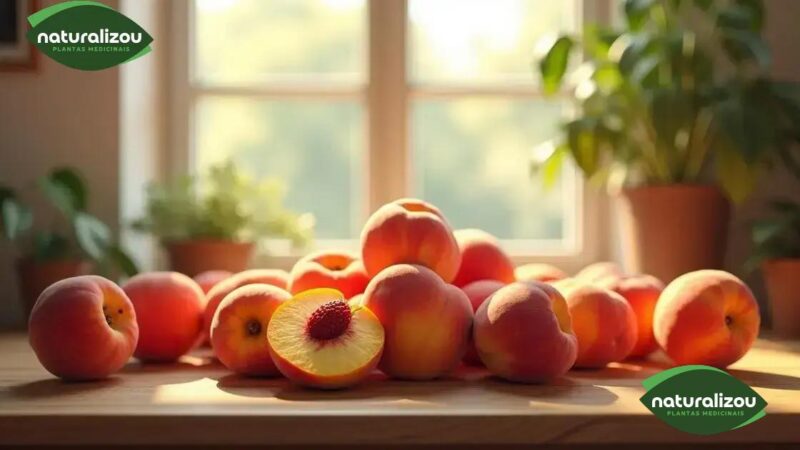 "Como o Pêssego Contribui para a Saúde dos Seus Ossos"