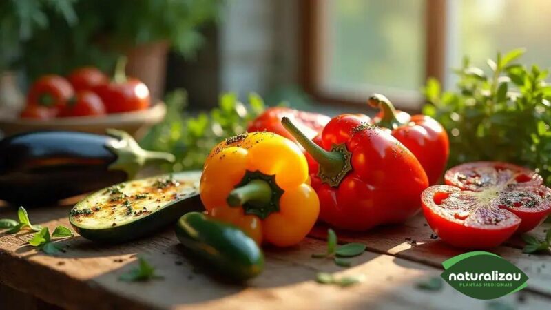 Como preparar legumes grelhados de forma saudável e deliciosa