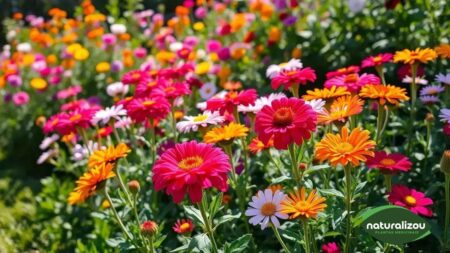 Flores Coloridas Belas: Encante-se com a Beleza Natural