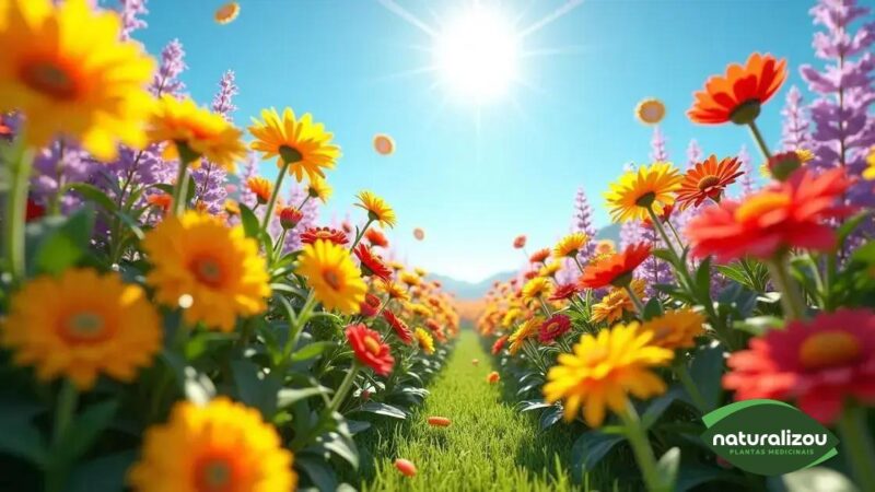 Flores de verão que resistem ao calor intenso: Beleza e Resiliência