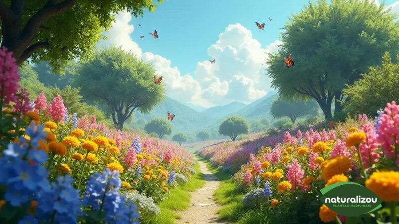 Flores que florescem durante o ano inteiro para paisagismo constante