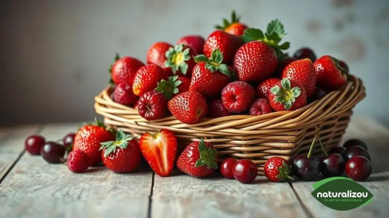 Frutas Vermelhas Doces: Delícias da Natureza