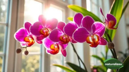 Orquídeas Elegantes Naturais: Beleza e Bem-Estar em Casa