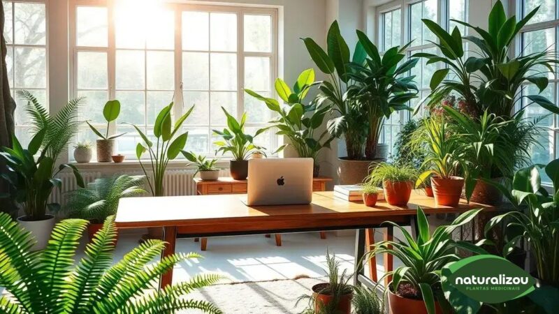 Plantas de Escritório: Como Transformar Seu Ambiente de Trabalho