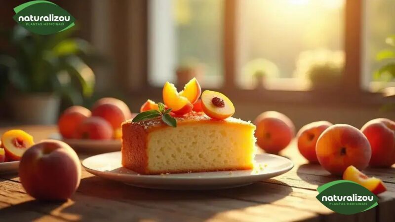 “Receita de Bolo de Pêssego Saudável: Sabor e Nutrição” "Receita de Bolo de Pêssego Saudável: Sabor e Nutrição"