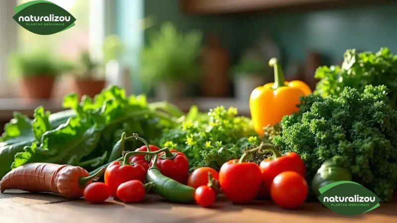 Verduras que podem ser usadas como base para saladas detox