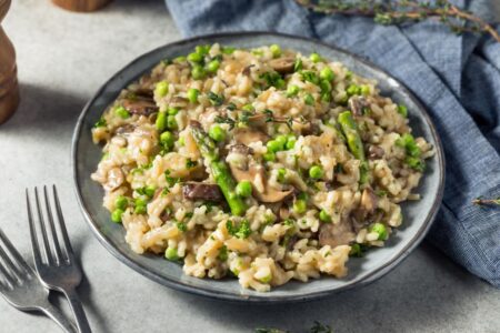 5 receitas de risoto vegano fáceis de fazer