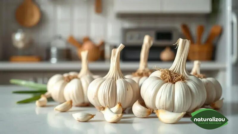 Alho orgânico suave: o segredo para sua saúde