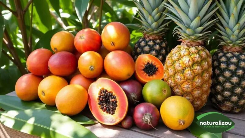 Frutas Tropicais Maduras: Sabor e Saúde em Cada Mordida Frutas Tropicais Maduras: Sabor e Saúde em Cada Mordida