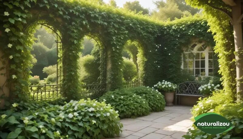 Heras Trepadeiras Elegantes: Beleza e Funcionalidade no Jardim