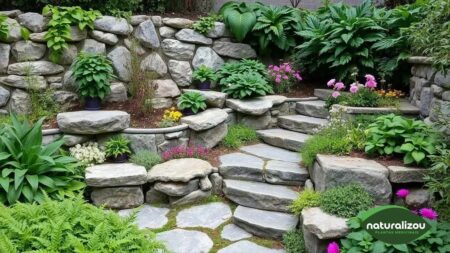 Jardim com pedras: transforme seu espaço ao ar livre