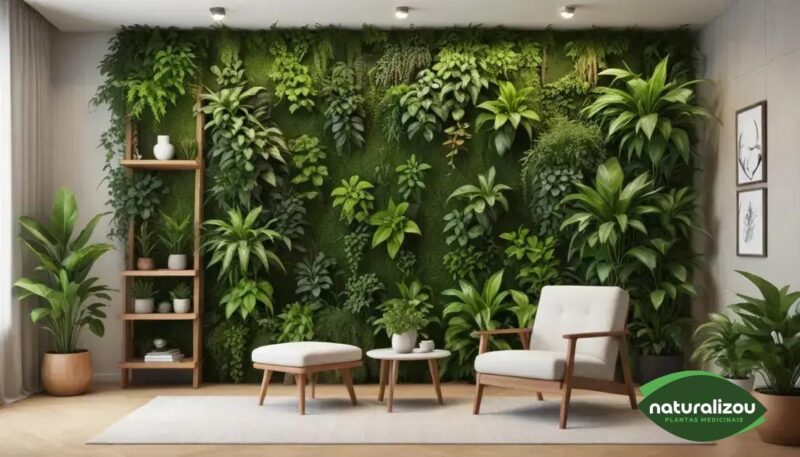 Jardim Vertical Minimalista: Transforme Seu Espaço com Sustentabilidade