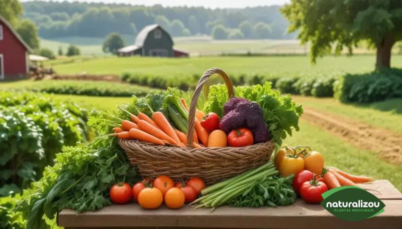 Legumes Frescos da Fazenda: Sabor e Saúde à Sua Mesa