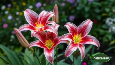 Lírios nobres elegantes: a beleza que transforma seu espaço